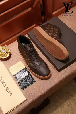 LV High-Top Fashion Men Shoes--102